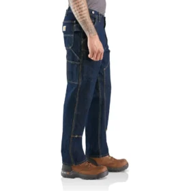 Afslappede, lige Rugged Flex®-jeans med dobbelt knæforstærkning til skovhuggere – arbejdsjeans