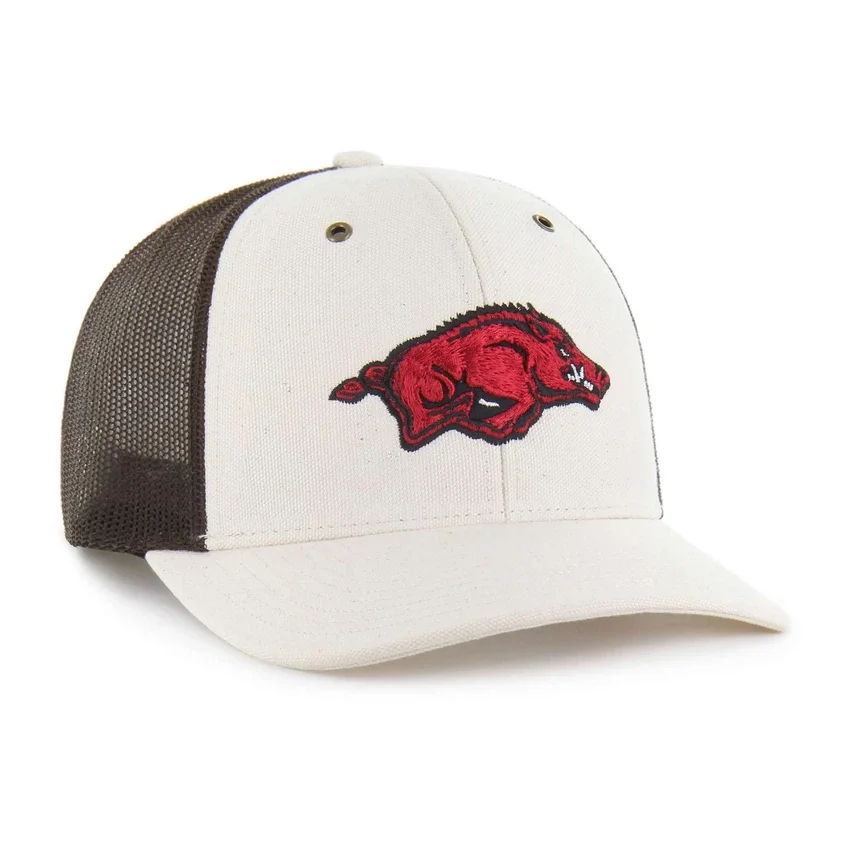 Arkansas Razorbacks '47 ufarvet trucker-kasket