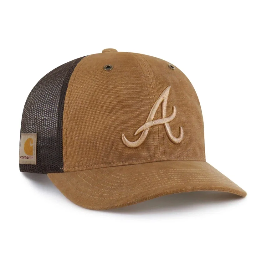 Atlanta Braves '47 farvet trucker-kasket, afslappet pasform