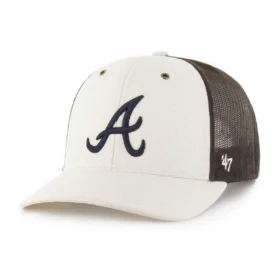Atlanta Braves '47 ufarvet trucker-kasket