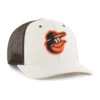 Baltimore Orioles '47 ufarvet trucker-kasket