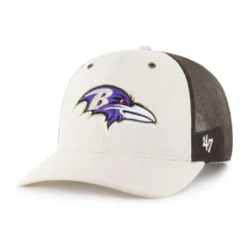 Baltimore Ravens '47 ufarvet trucker-kasket, afslappet pasform
