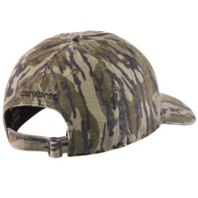 Baseballkasket i camouflage-canvas