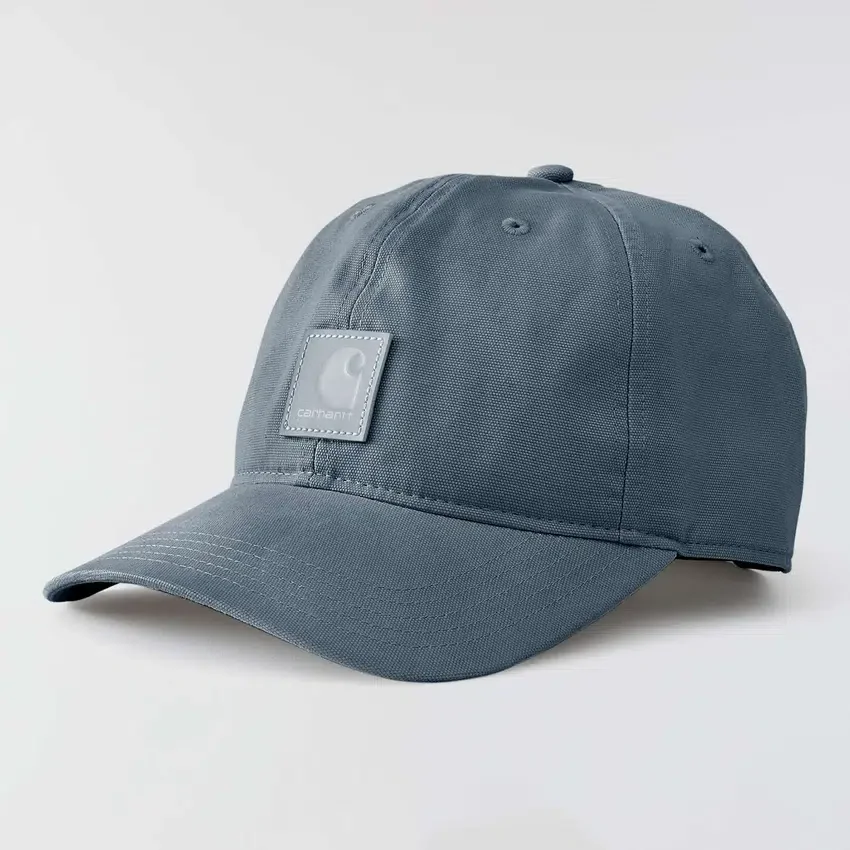 Baseballkasket i canvas med logo