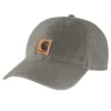 Baseballkasket i canvas med logo