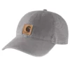 Baseballkasket i canvas med logo
