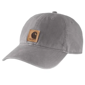 Baseballkasket i canvas med logo