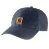 Baseballkasket i canvas med logo