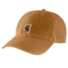 Baseballkasket i canvas med logo
