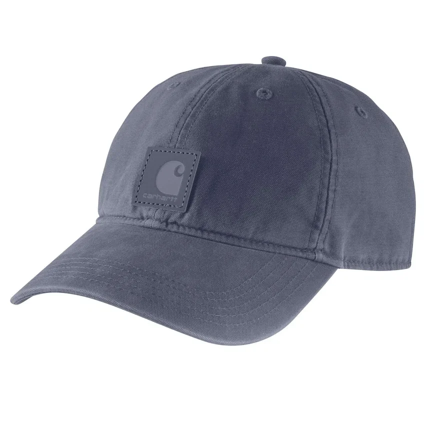 Baseballkasket i canvas med logo