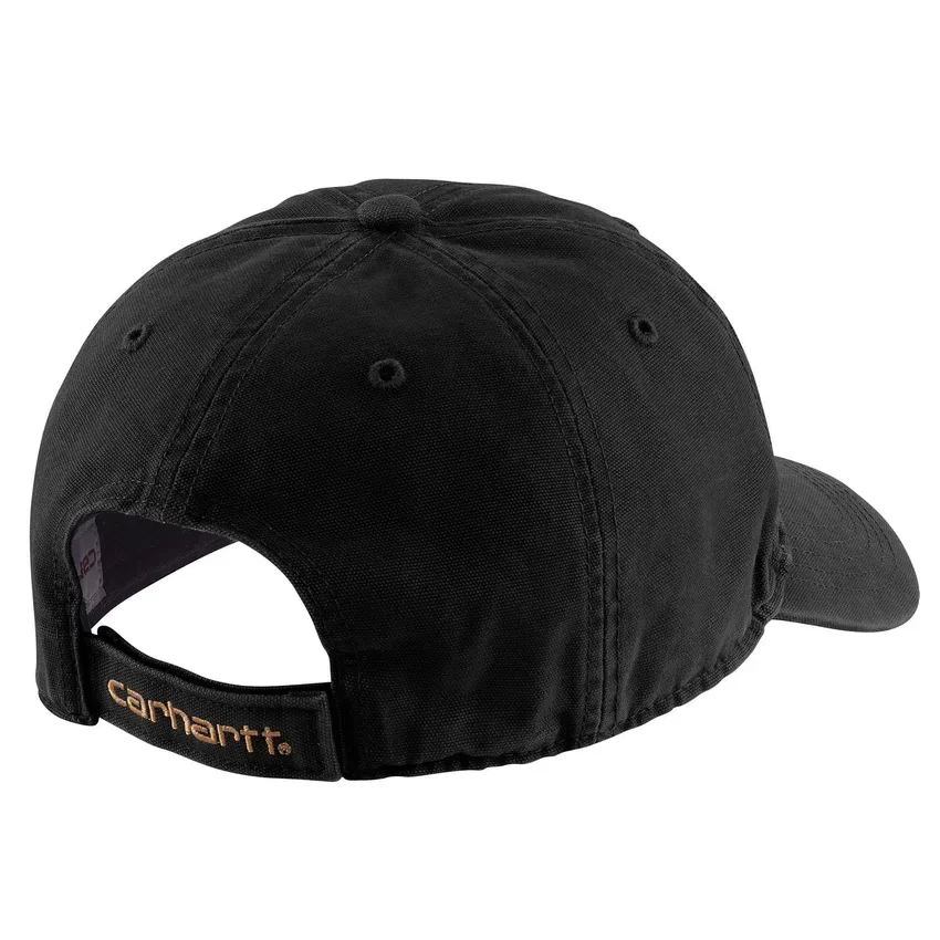 Baseballkasket i canvas med logo