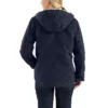 Brandsikker Full Swing®-jakke i løs pasform med Quick Duck® og sherpa-for til kvinder