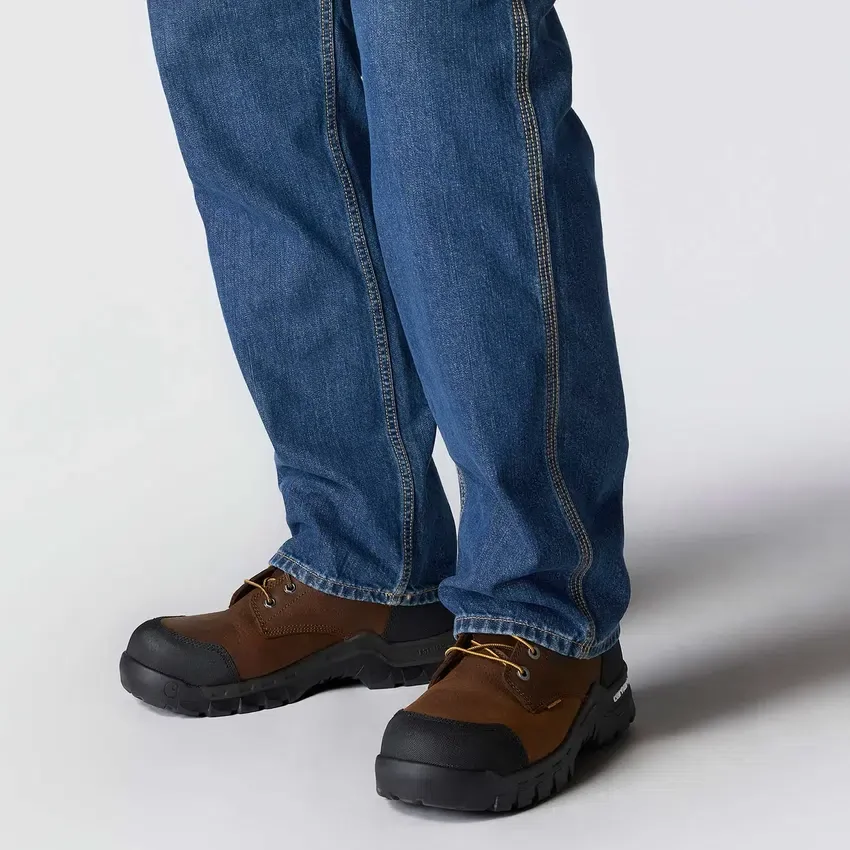 Brandsikre arbejdsjeans til mænd med løs pasform og lige ben