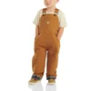 Canvas-smækbukser til børn med flannelfor (baby/småbørn)