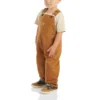 Canvas-smækbukser til børn med flannelfor (baby/småbørn)