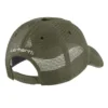 Canvas-truckerhat med netbagside og logo