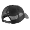 Canvas-truckerhat med netbagside og logo