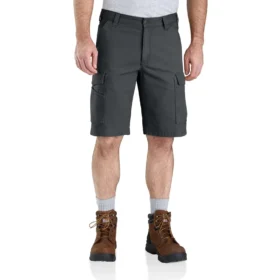 Cargo-shorts i Rigby-canvas med afslappet pasform, 11" – Arbejdsshorts