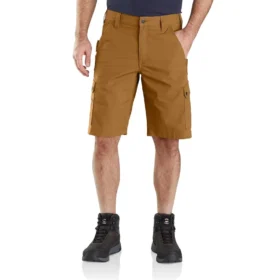 Cargoshorts i afslappet pasform, 11" Ripstop – Arbejdsshorts