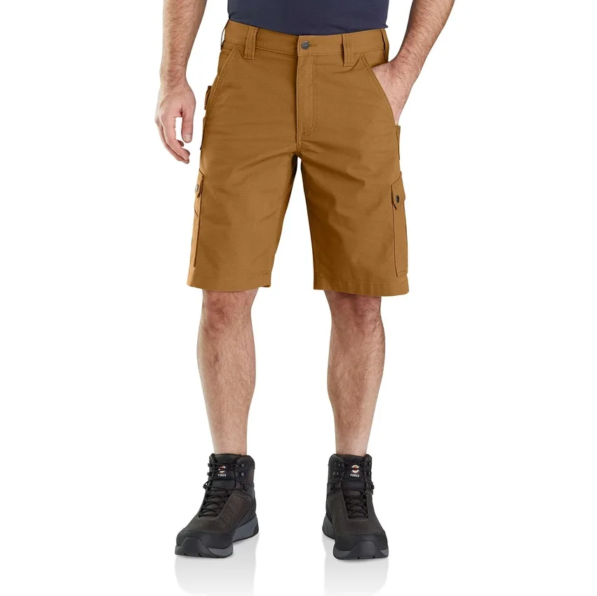 Cargoshorts i afslappet pasform, 11" Ripstop – Arbejdsshorts