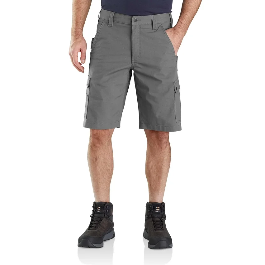 Cargoshorts i afslappet pasform, 11" Ripstop – Arbejdsshorts