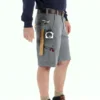 Cargoshorts i afslappet pasform, 11" Ripstop – Arbejdsshorts