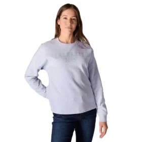 Carhartt 1889 grafisk sweatshirt med rund hals i løs pasform til kvinder