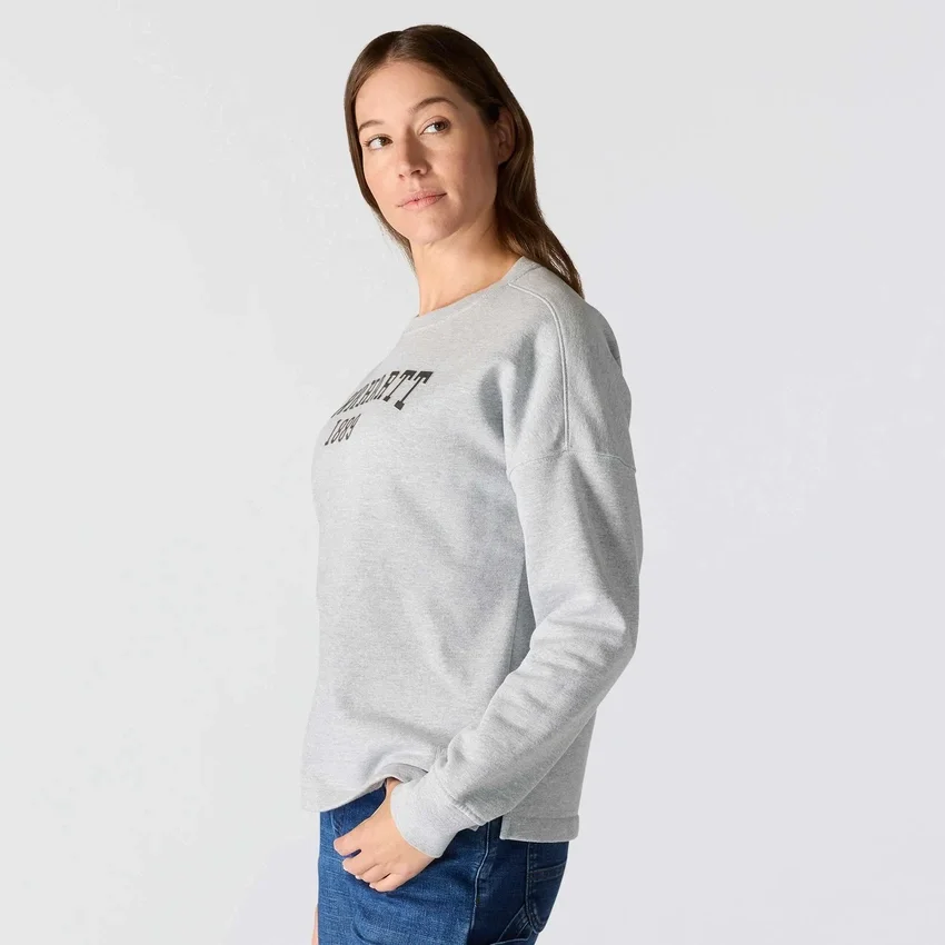 Carhartt 1889 grafisk sweatshirt med rund hals i løs pasform til kvinder