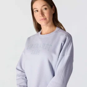 Carhartt 1889 grafisk sweatshirt med rund hals i løs pasform til kvinder