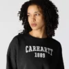 Carhartt 1889 grafisk sweatshirt med rund hals i løs pasform til kvinder