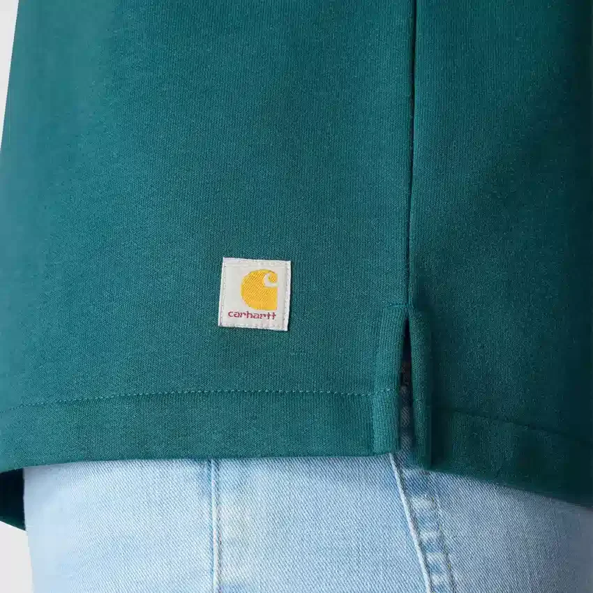 Carhartt 1889 grafisk sweatshirt med rund hals i løs pasform til kvinder