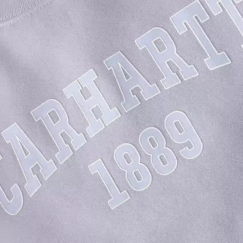 Carhartt 1889 grafisk sweatshirt med rund hals i løs pasform til kvinder