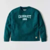 Carhartt 1889 grafisk sweatshirt med rund hals i løs pasform til kvinder