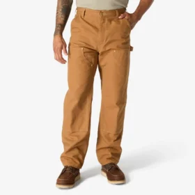 Carhartt B01 Ikoniske herrearbejdsbukser i løs pasform af Firm Duck med dobbeltforstærkede knæ