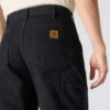 Carhartt B11 løse, lige, vaskede arbejdsbukser i duck til mænd