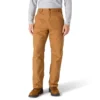 Carhartt B111 Løse, lige, vaskede arbejdsbukser til mænd i duck med foring