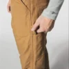 Carhartt B111 Løse, lige, vaskede arbejdsbukser til mænd i duck med foring