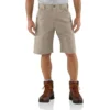 Carhartt B147 Løse arbejdsshorts i bomuldscanvas til mænd