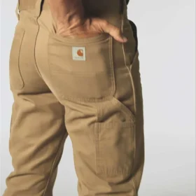 Carhartt B324 herrebukser i afslappet, lige snit i twill