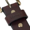 Carhartt-bælte til kvinder i sadellæder med spænde