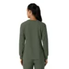 Carhartt Force Cross-Flex langærmet scrub-bluse med rund hals til kvinder