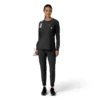 Carhartt Force Cross-Flex langærmet scrub-bluse med rund hals til kvinder