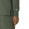 Carhartt Force Cross-Flex langærmet scrub-bluse med rund hals til kvinder