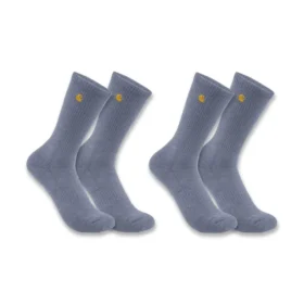 Carhartt Force® mellemkraftige ankelkorte strømper til kvinder, 2-pak