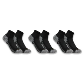 Carhartt Force® mellemtykke kvartstrømper, 3-pak
