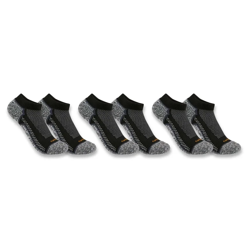 Carhartt Force® mellemtykke, lave strømper, 3-pak