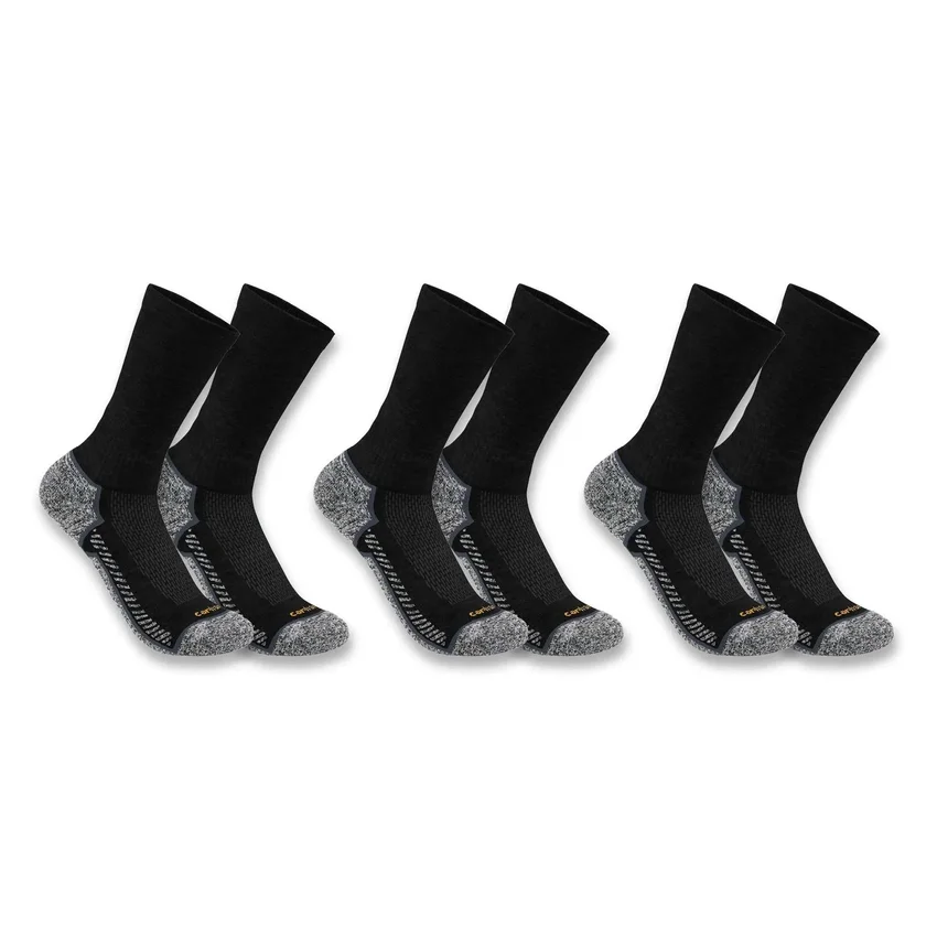 Carhartt Force® Midweight Crew Strømper 3-pak