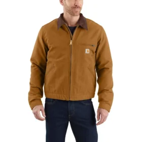 Carhartt J01 Ikonisk Detroit Jacket til mænd med andedunforing
