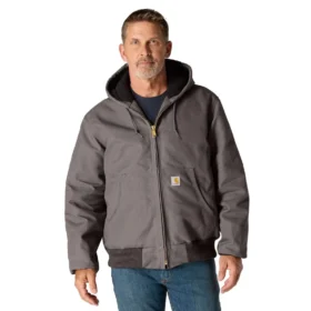 Carhartt J140 Iconic Firm Duck isoleret aktivjakke til mænd