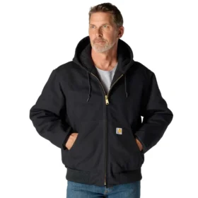 Carhartt J140 Iconic Firm Duck isoleret aktivjakke til mænd